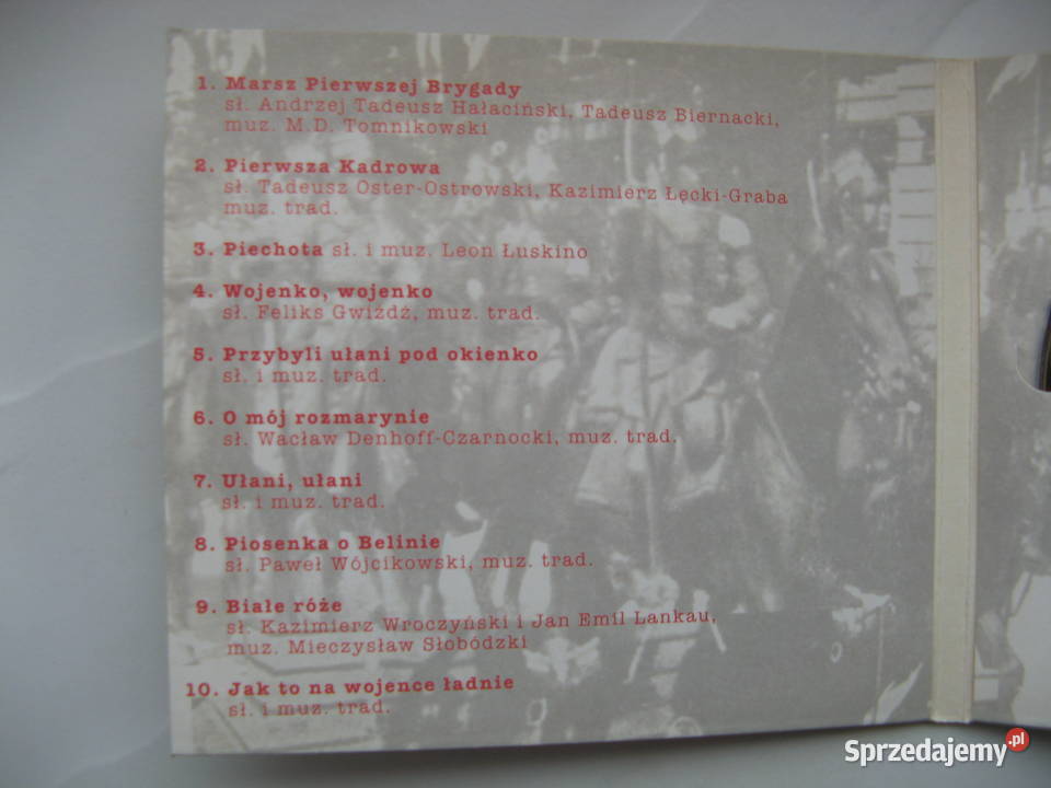 CD Pieśni legionowe wielkopolskie Poznań