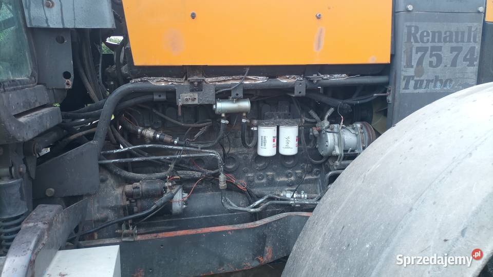 Ciągnik Renault lubelskie Siemień