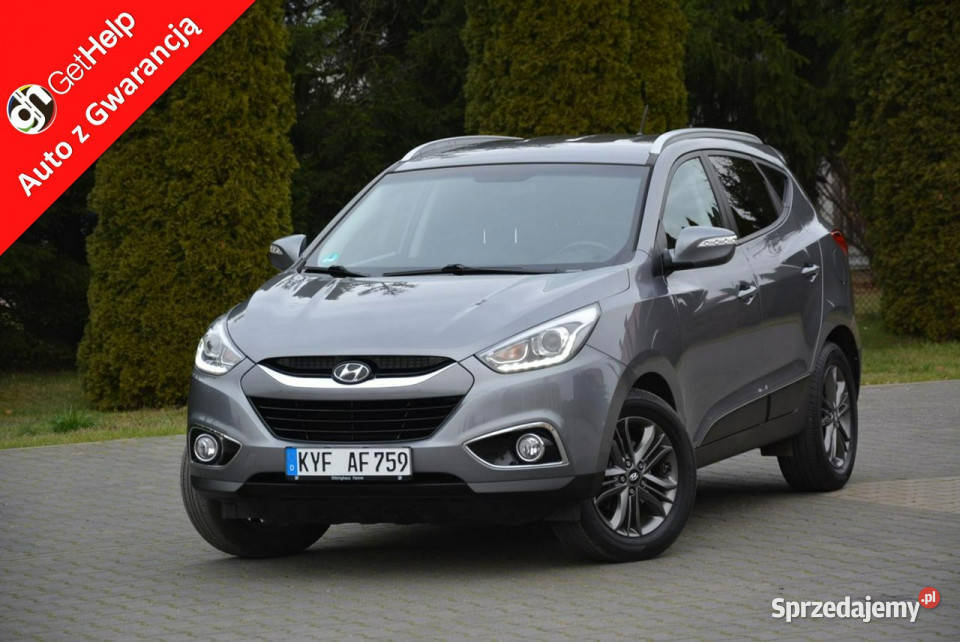 Hyundai ix35 Premium Lift 90 Ledy Duża Navi przyciemniane szyby Ostrów Mazowiecka