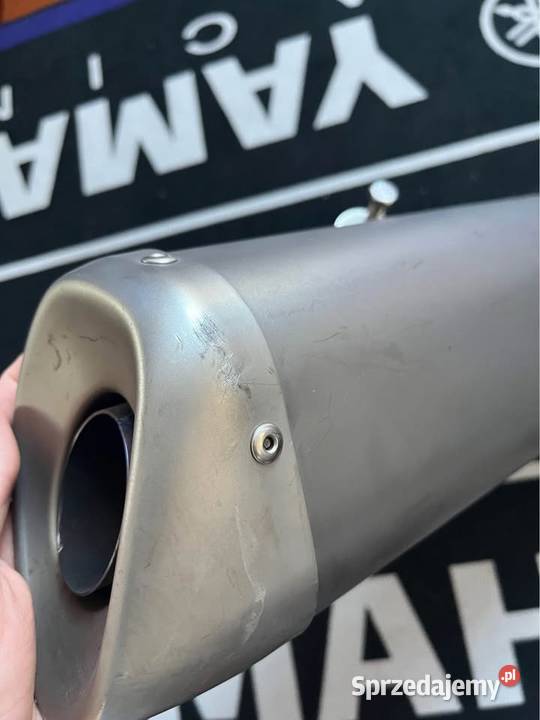 Końcówka seryjnego wydechu tłumik Yamaha R6 RJ15 Warszawa