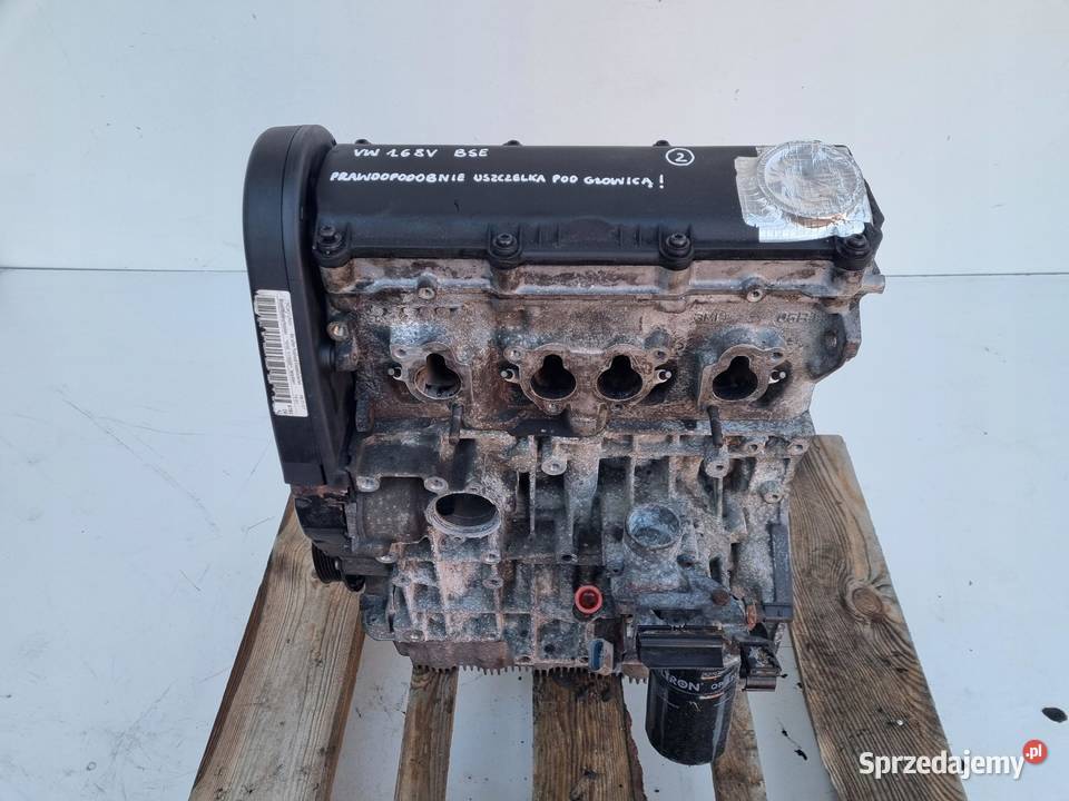 SILNIK Skoda Octavia II 16 8V 102 padnięta Rudka