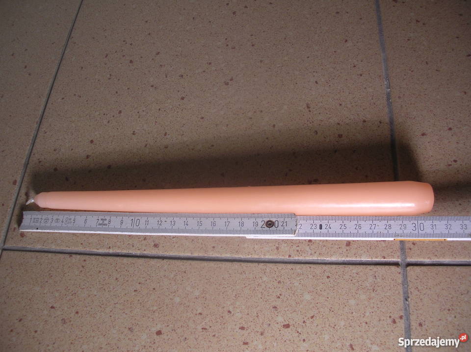 Świeczka stożkowa 32 świeca barwiona lakier 159 śląskie Siewierz