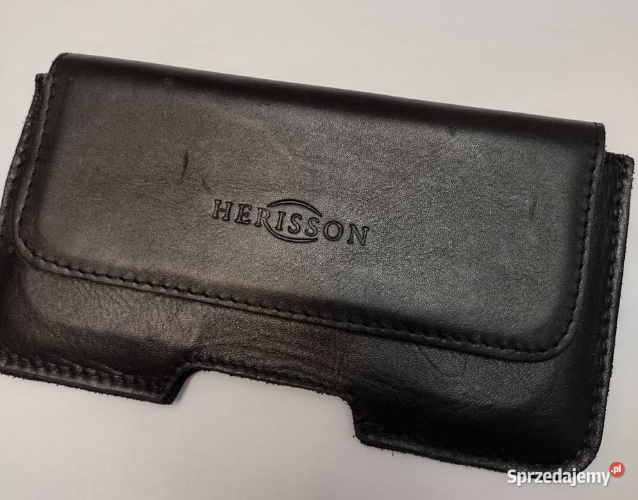 nowe etui na telefon skórzane czarne Herisson kujawsko-pomorskie Toruń