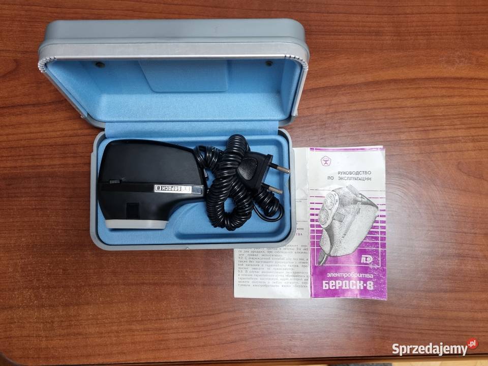 Rosyjska radziecka maszynka do golenia z okresu