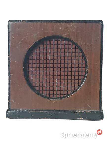 Stary Głośnik w Drewnianej Obudowie Antyki Rzeszów