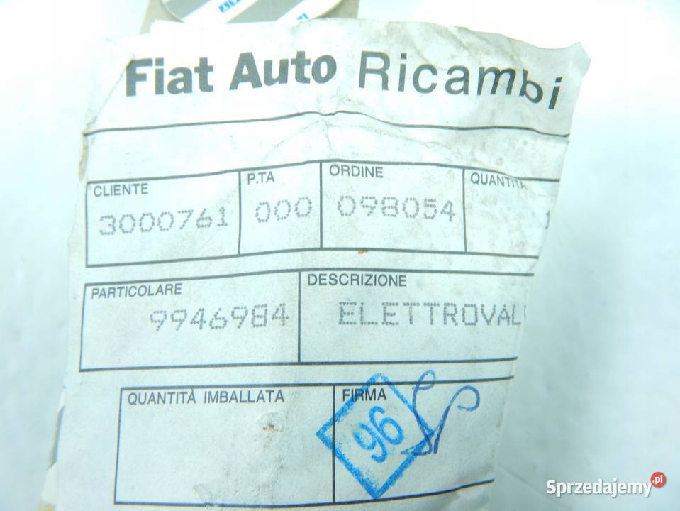 ZAWÓR ODCIĘCIA PALIWA FIAT UNO RITMO DIESEL ASO osobowe