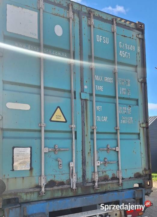 Kontener magazynowy 12 m 40 HC lubelskie