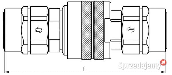 Szybkozłącze skręcane 12 gwint wew 12 ORB Kamionna sprzedam