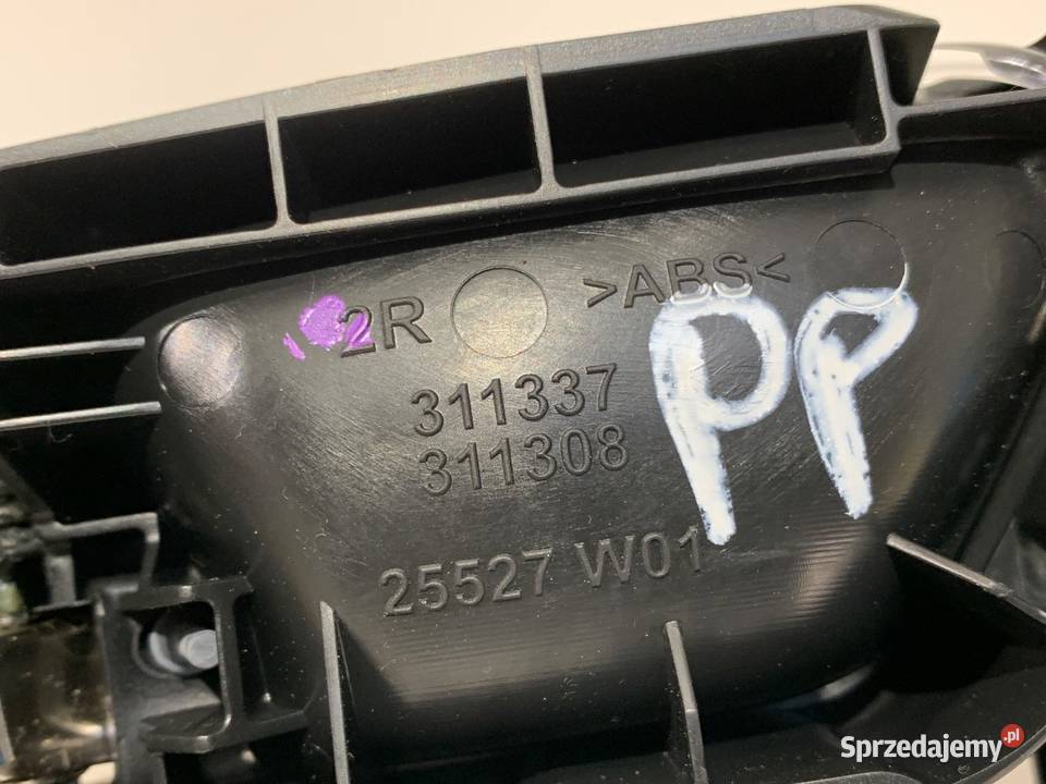 KLAMKA WEWNĘTRZNA PRAWY PRZÓD PEUGEOT 308 II