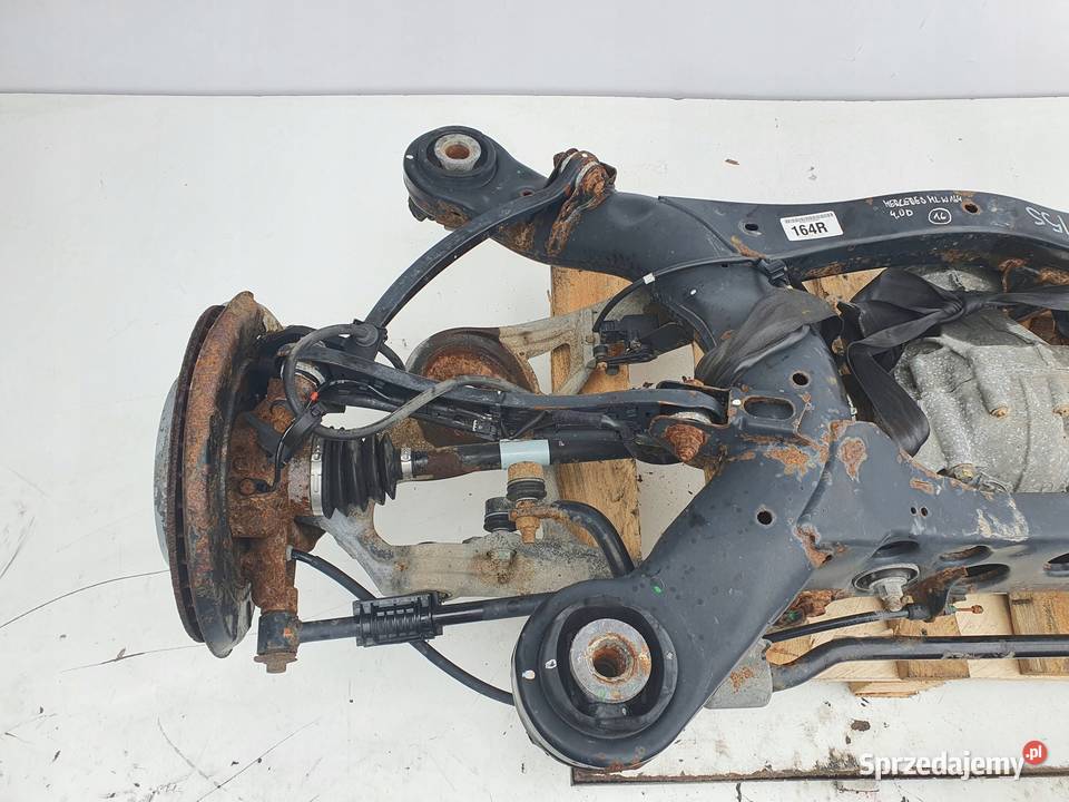Mercedes W164 40 V8 CDI TYLNE ZAWIESZENIE MOST Belki zawieszenia