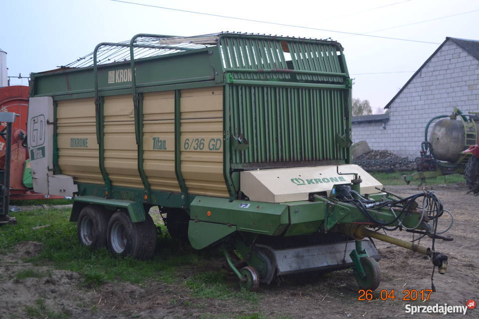 Przyczepa samozbierająca KRONE sprzedam