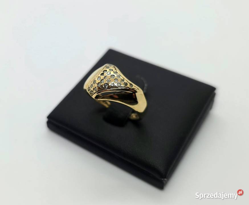 Złoty pierścionek próby 585 328g Rozmiar 14 warmińsko-mazurskie sprzedam