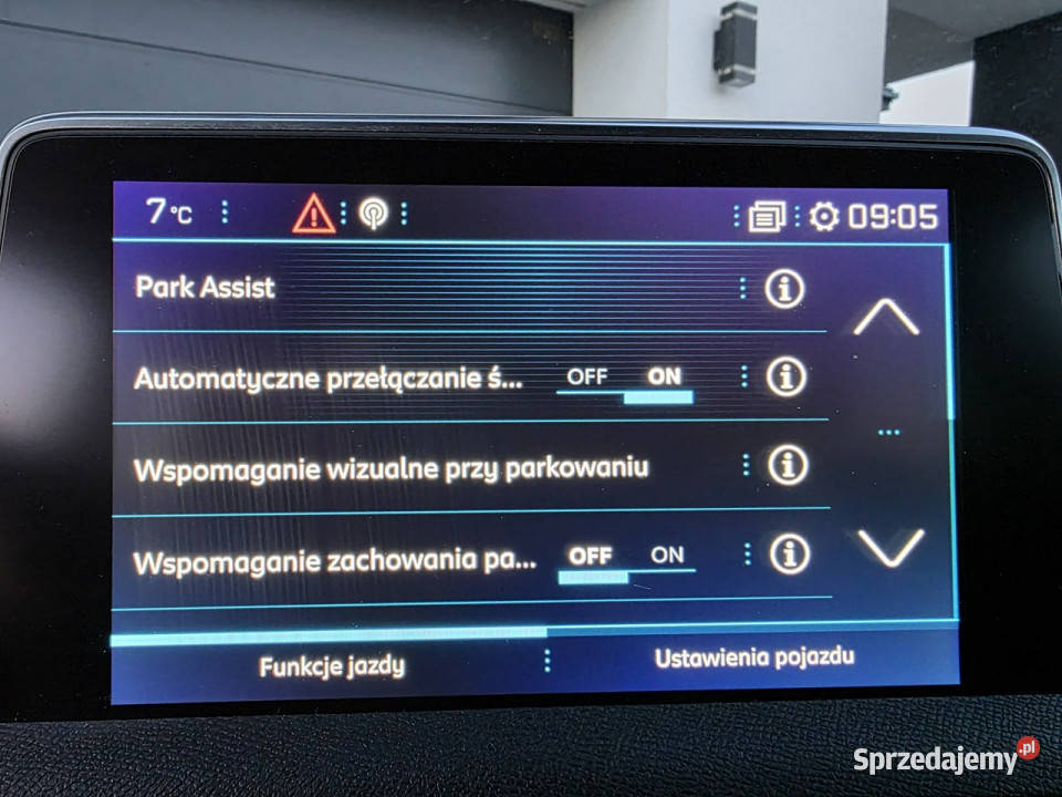 Peugeot 3008 ALLURE bezwypadkowy skóry kamery wielkopolskie Czarnków