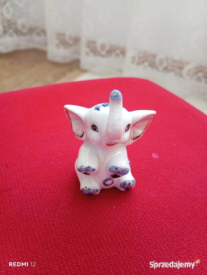 Słonik z porcelany sprzedam