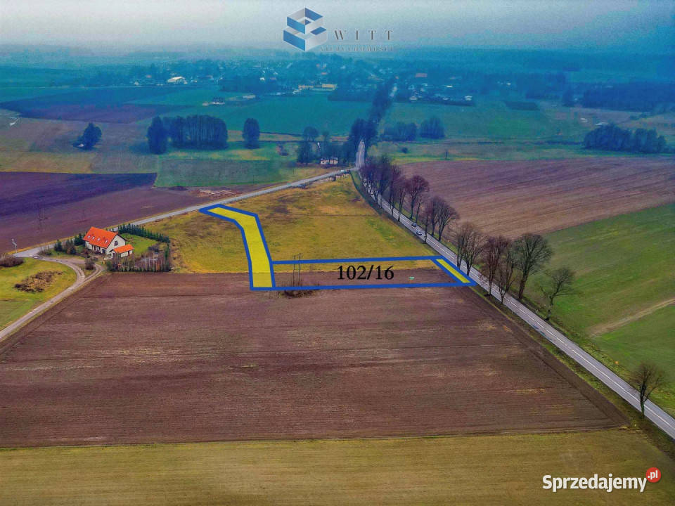 sprzedaży działki 1320m2 Filice szambo