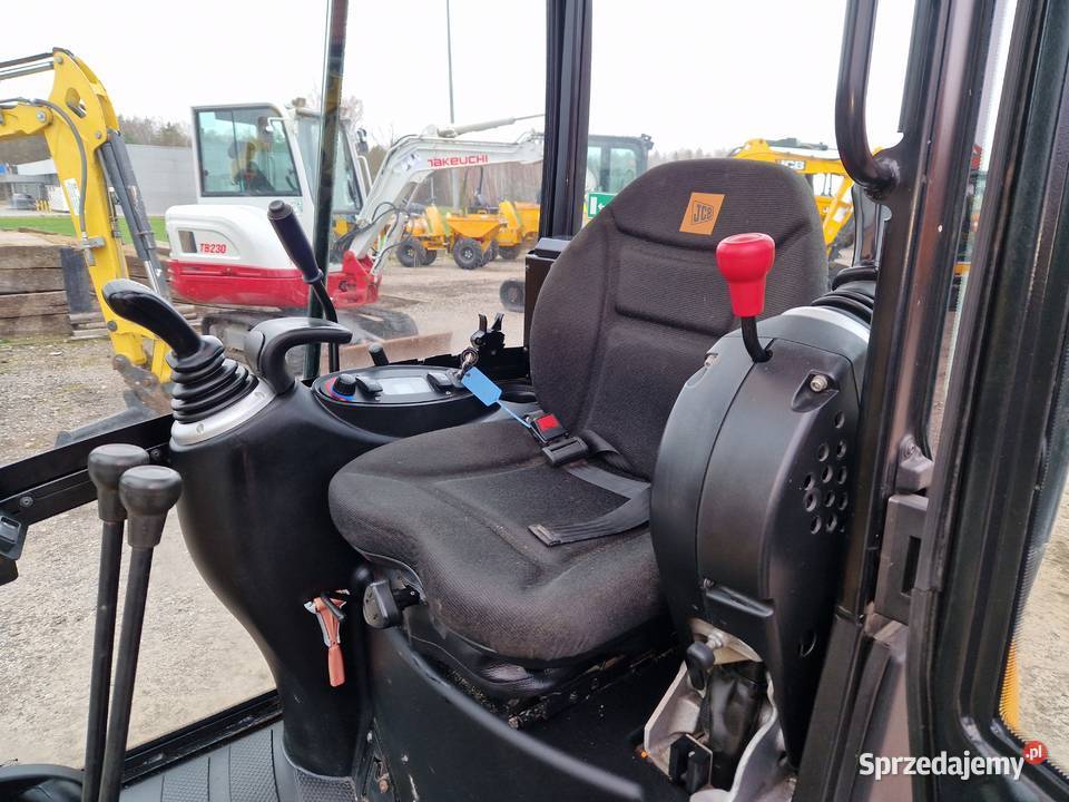 Minikoparka JCB 8018 CTS 2017r 1900mtg rozsuwane lubelskie sprzedam
