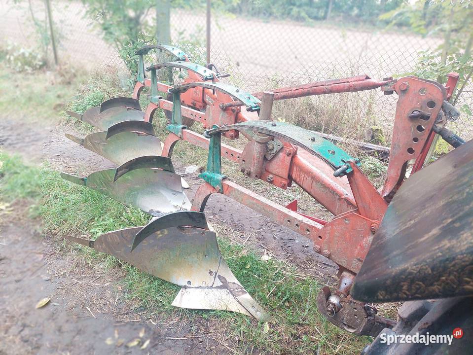 Pług Kverneland 4 skiby 14 4x35 nieuszkodzony Świercze