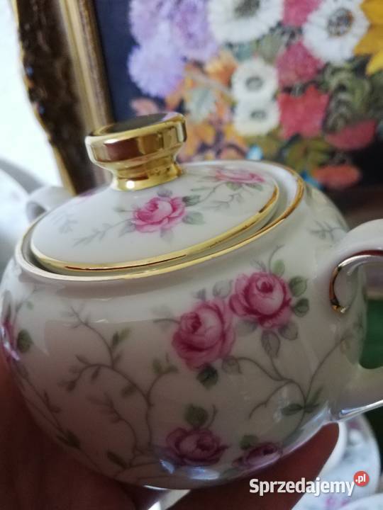Porcelana sygnowana Schumann róże100 letnia Gorlice