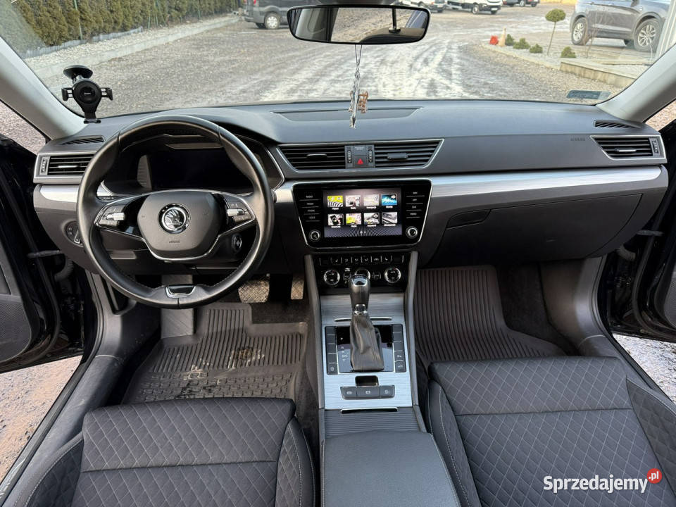 koda Superb AMBITION DSG Super Stan Salon Polska światła LED Opoczno