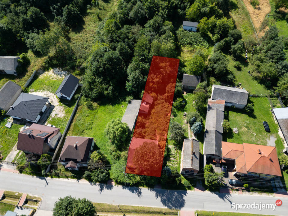 Działka budowlanorolna w centrum Chmielowa 900m świętokrzyskie sprzedam