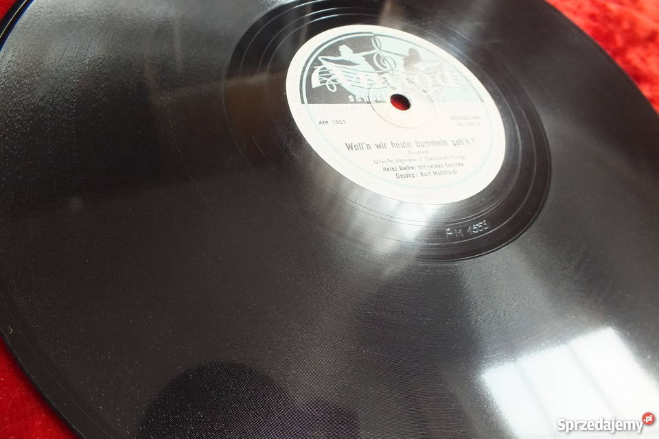 Płyta winylowa szelakowa niemiecka gruba ciężka 1 płyta Żary