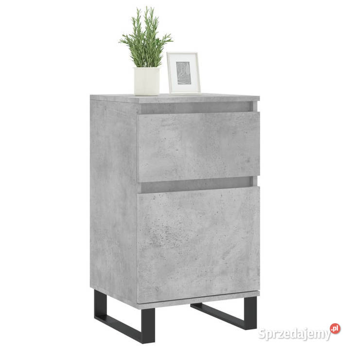 Komoda szarość betonu 40x35x70 materiał mazowieckie