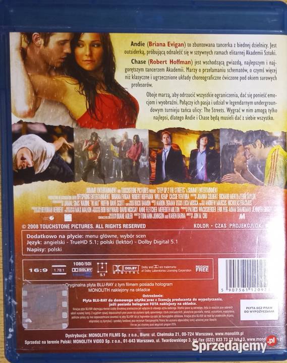 Step Up 2 Liczy sie taniec Bluray bluray disc musical Rzeszów