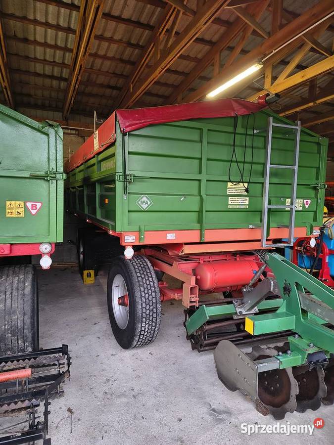 Przyczepa wywrotka HL 6011 HW 6011 koła tir