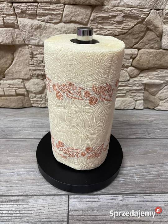 Stojak na ręcznik kuchenny czarny mat połysk czarny Dębica sprzedam