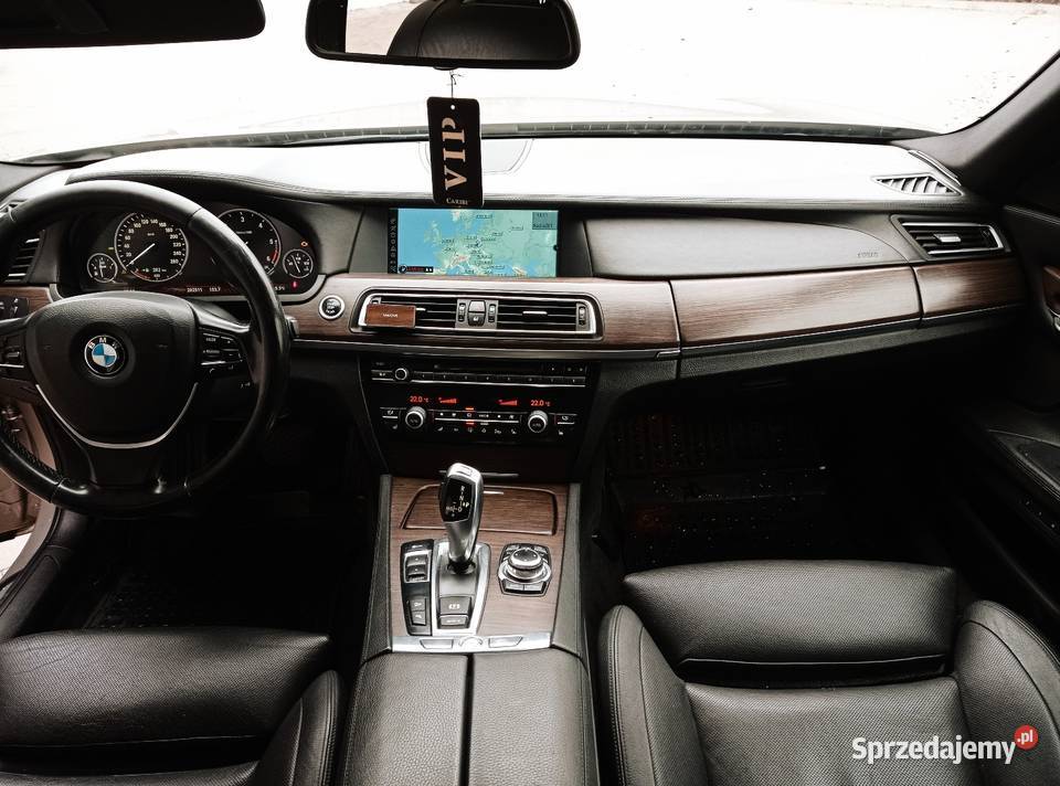 BMW 7 740d F01 Polski Salon Zadbana Zamiana łódzkie Rawa Mazowiecka