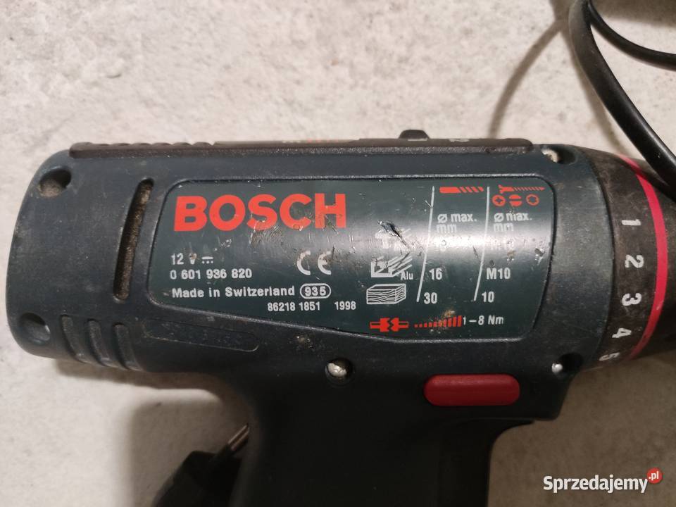 Wkrętarka Bosch PSR 12 podkarpackie Radymno