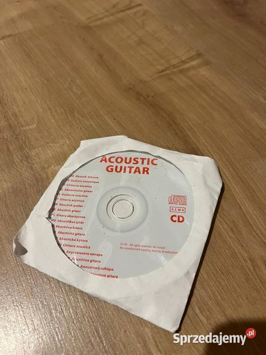 Nowa płyta CD z nauka gry na gitarze akustycznej Gdańsk