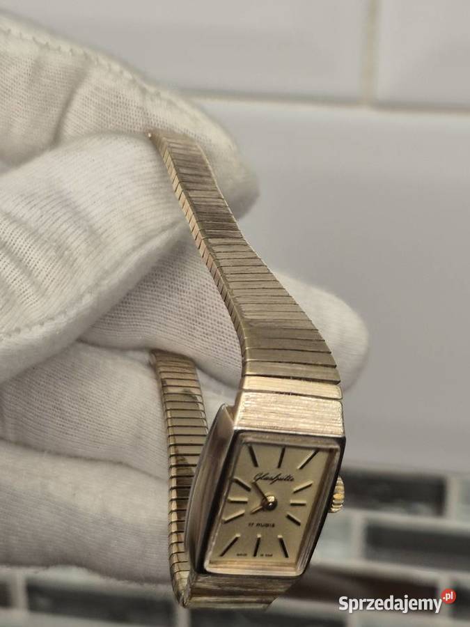 Damski zegarek vintage Glashutte