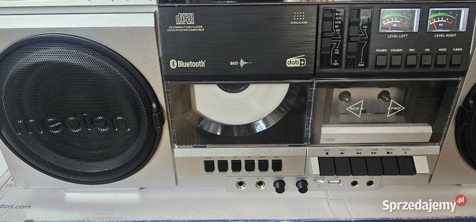 Retro BOOMBOX MD44538 Radio DAB FM BLUETOOTH Szprotawa sprzedam