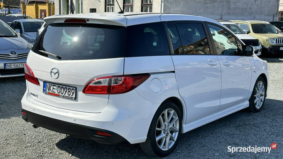Mazda 5 20 Benzyna Moc 150 7Osobowy II 2010 światła przeciwmgielne Elbląg sprzedam