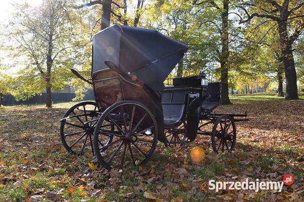 Powoz konny zabytkowy Victora kooperacja lubelskie Góra Puławska