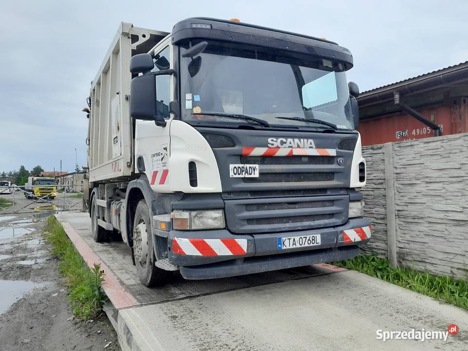 Scania śmieciarka 2011 P230 4x2 Faun Radłów