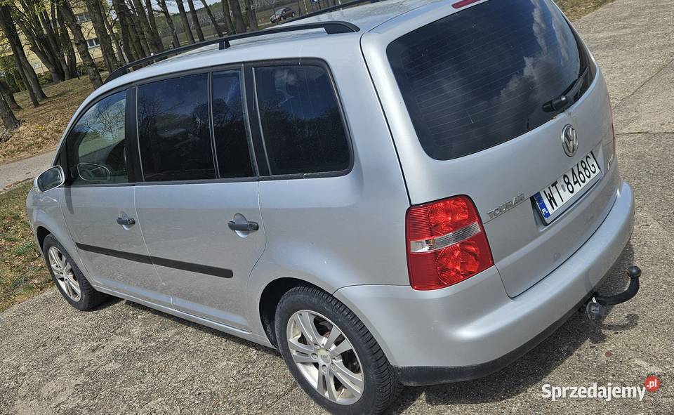 VW Touran 16 8V 102 2007r klimatyzacja elektryka Majdan Ostrowski