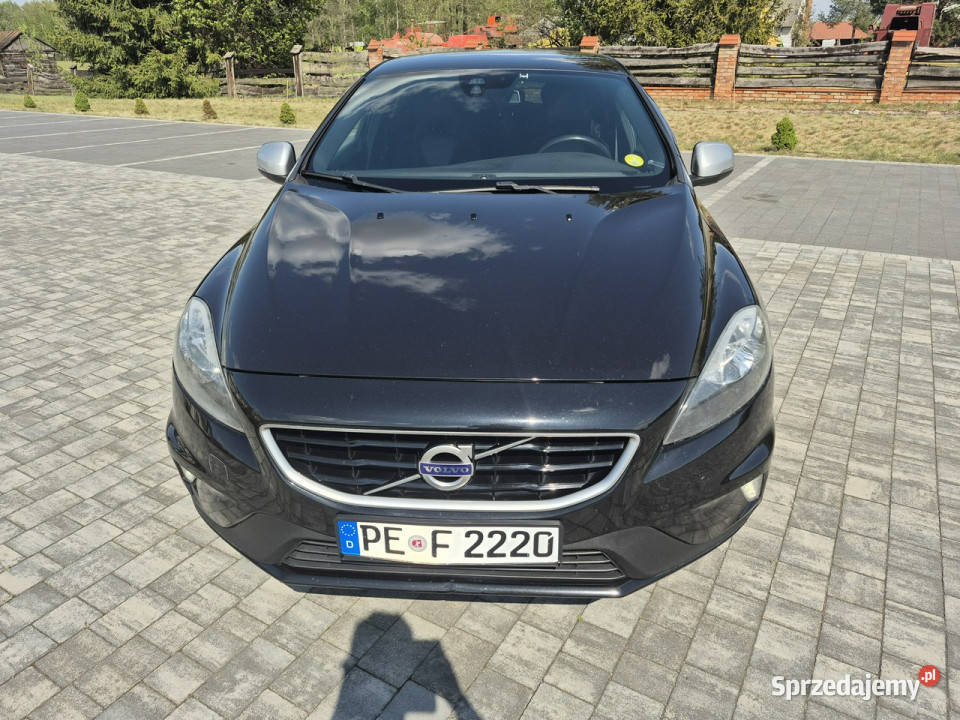 Volvo V40 20d 190 RDESIGN navi full led chromy lubelskie Drelów