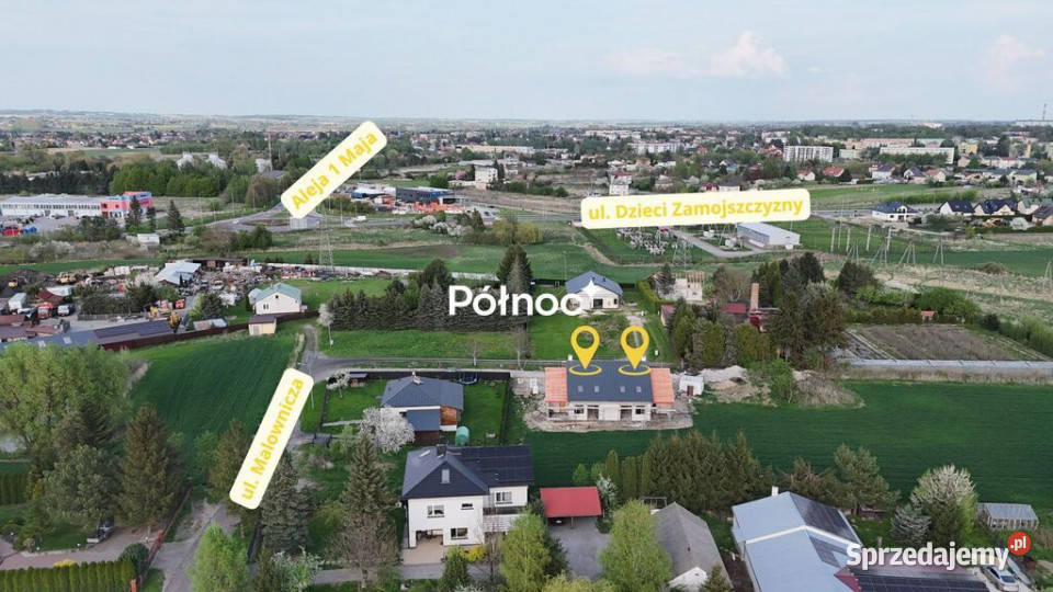Nowoczesny bliźniak 130 m Zamość Malownicza