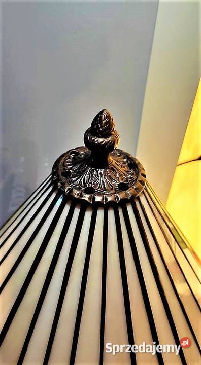 Lampa witrażowa ręcznie robiona Meble Poznań