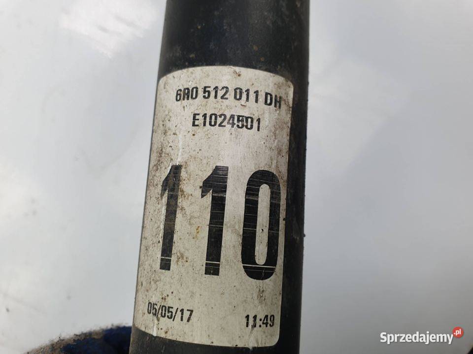 AMORTYZATOR PRAWY TYŁ SKODA RAPID 6R0512011DH osobowe Lipno