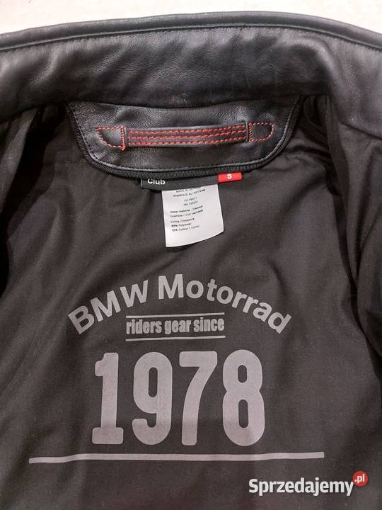 BMW nowa skórzana kurtka motocyklowa S oryginał