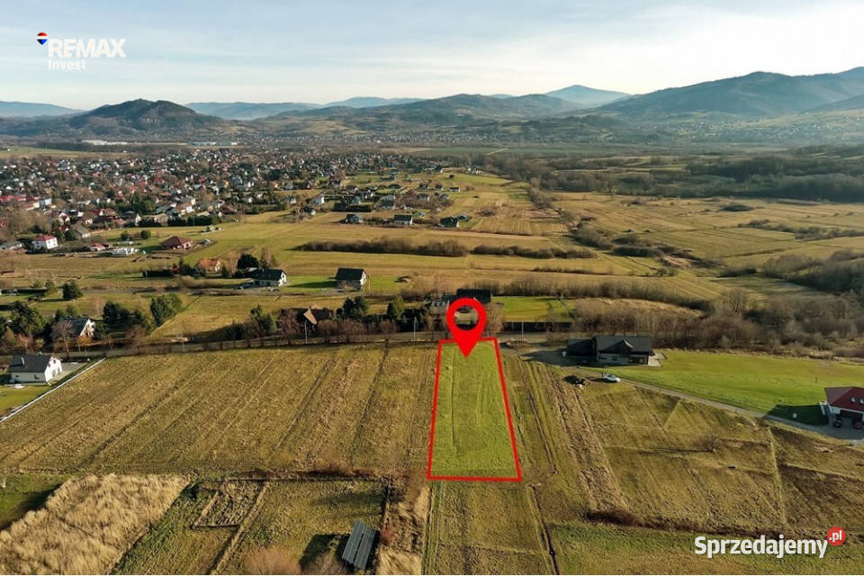 Działka budowlana 1 847 m Radziechowy