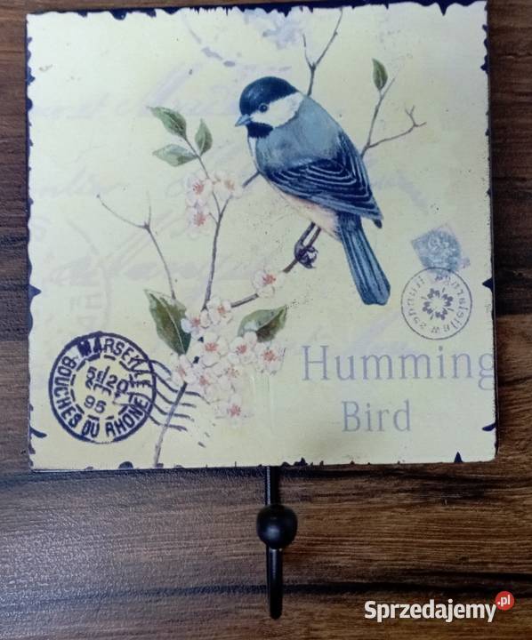 Wieszak ozdobny Dekoracja Humming Bird Obrazek inny kolor małopolskie Zbylitowska Góra