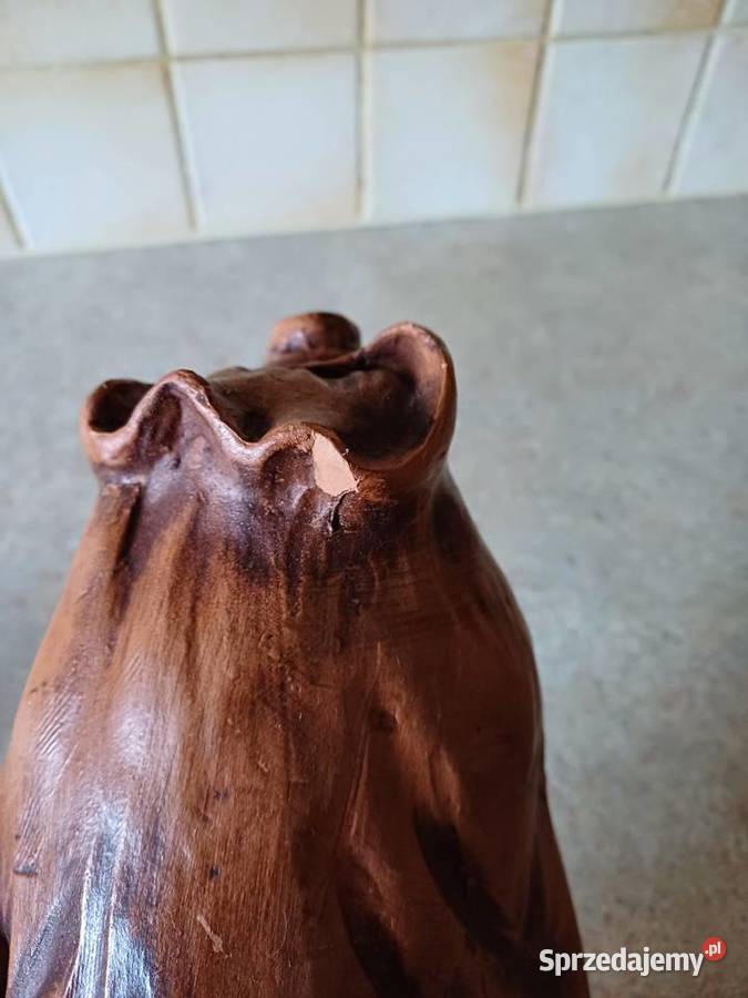 vintage figurka z terakoty Nowy Targ