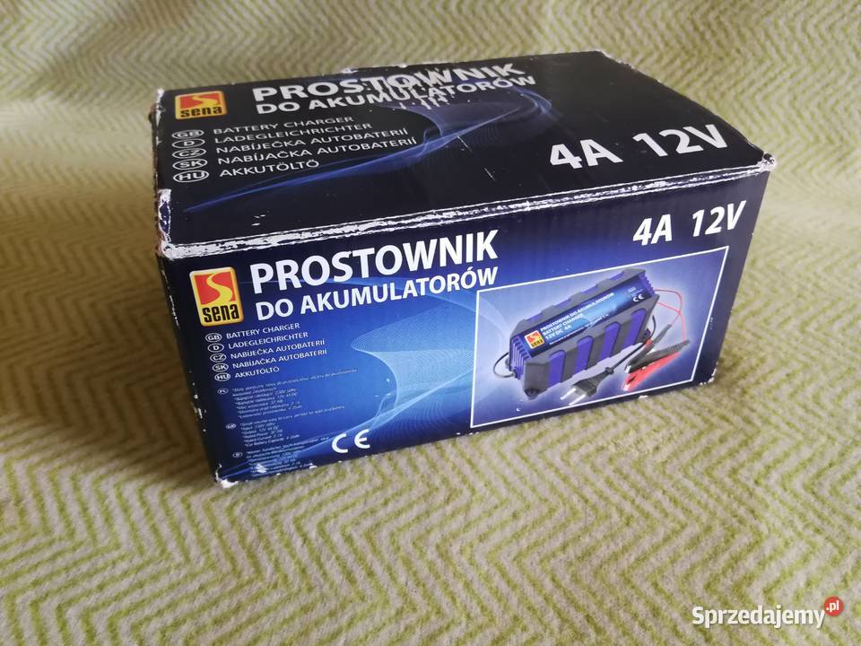 Prostownik ładowarka do akumulatorów Sena 12V 4A zachodniopomorskie Szczecin sprzedam