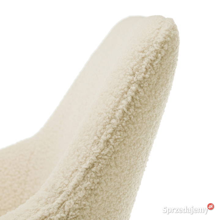 Beżowe Krzesło Boucle Wysyłka 24H Dostawa 0 Tarchały Małe sprzedam