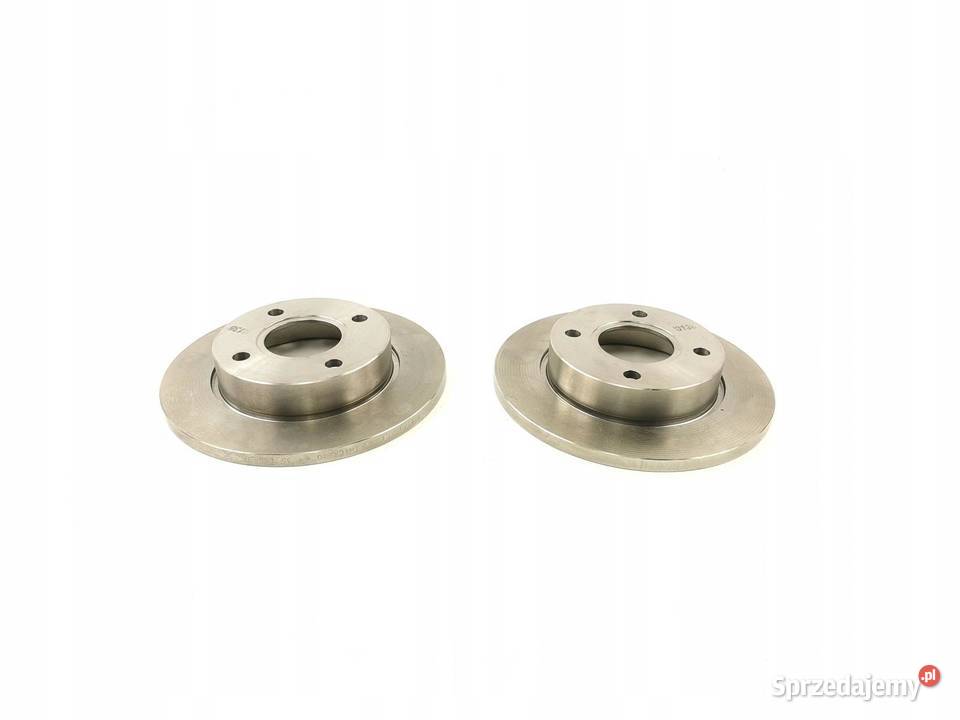 KOMPLET TARCZ HAMULCOWYCH PRZÓD FORD FIESTA MK4 lubelskie