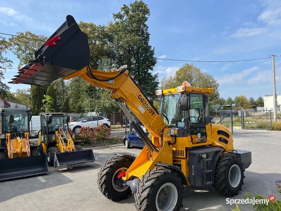 Nowa Ładowarka Teleskopowa GG2000 kabina Warszawa